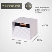 Wall lamp LED motion sensor IP65 waterproof 9W 12W 20W indoor and outdoor sconce bedroom living room courtyard corridor Entrance