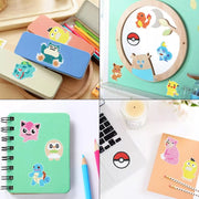 Children's Handmade Diamond Painting Sitcker Pokemon Kit Digital Rod-Shaped Diamond Painting Kit For Cartoon Nnimals Easy to DIY