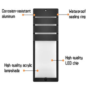 LED Outdoor Lights Motion Sensor Outdoor Wall Light Waterproof IP65 Outdoor Wall Lamp Street lamp Garden Lights Outdoor Lighting