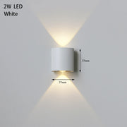 LED Outdoor Waterproof Wall Lamp Lighting Bedroom Living Room Light Aisle Corridor Outdoor Garden Lamp Aluminum LED Wall Sconce