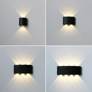 LED Outdoor Waterproof Wall Lamp Lighting Bedroom Living Room Light Aisle Corridor Outdoor Garden Lamp Aluminum LED Wall Sconce