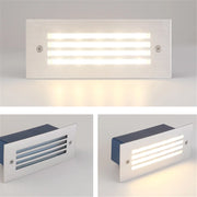 Recessed LED Stair Light IP65 5W Waterproof Aluminium Wall Lamp Floor Lamp Garden Path Buried Yard Lighting AC110 220V