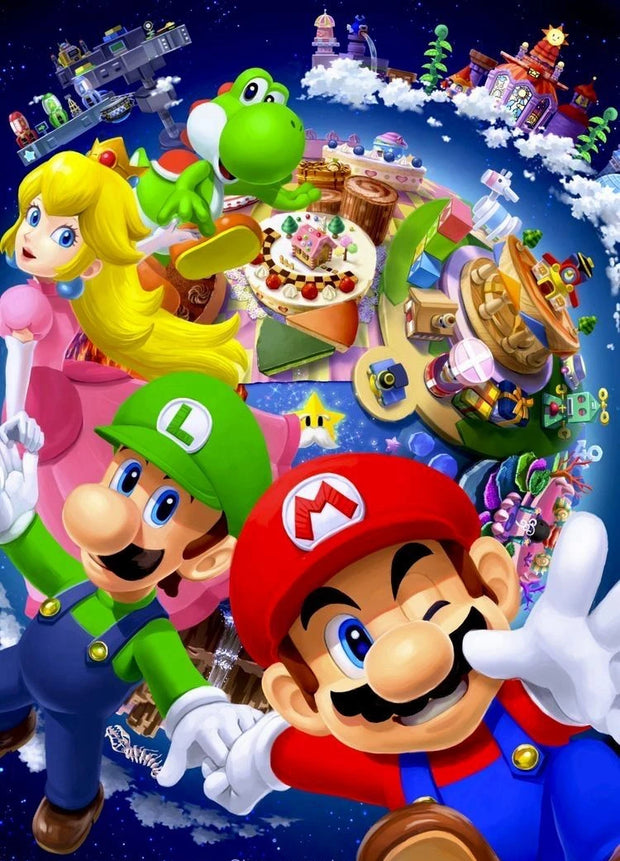 Japanese Anime 5d Diamond Painting Kit M-Marios Bowser Embroidery Jewelry Handmade DIY Mosaic Home Decoration Children's Gift