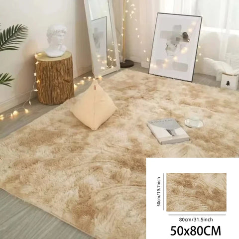 Carpet Bedroom Girl's Room Fully Covered With Large Area Blankets Home Living Room Sofa Coffee Table Bedside Blanket Floor Mat