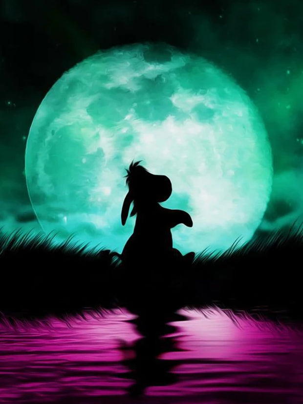 Disney Diamond Painting Mickey Minnie Embroidery Cross Stitch Kits Mosaic Shadow MoonWall Decor DIY Gift Full Round 30x40cm