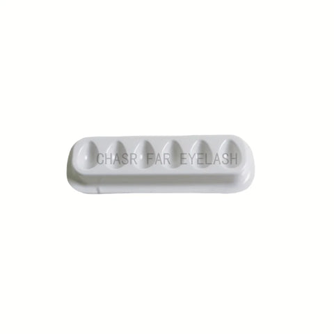 50PCS=1BOX Self Adhering Eyelash Extension Lash Glue Tray Wells Fan maker Private Label  Available