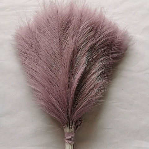 10/20Pcs Artificial Pampas Grass Bouquet for Home Bedroom Room Wedding Party Decoration Fake Plant Simulation Dried Flower Reed