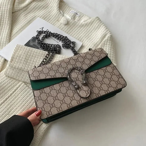 High quality wine god bag 2024 new fashionable and versatile European and American fashion chain shoulder crossbody bag Bags