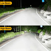 2Pcs 22000LM H7 LED Headlight Bulb 12pcs CSP 3570 Car Headlamp Auto Mini Canbus H7 Led Bulb Turbo Light 6500K 12V 110W