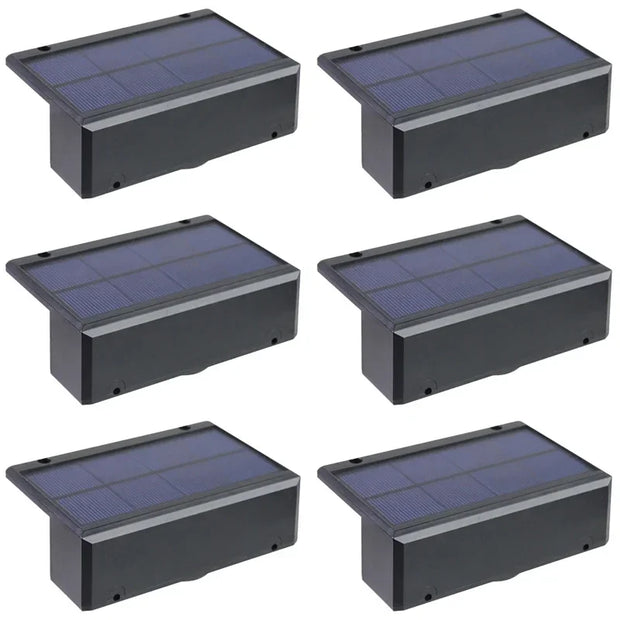 LED Solar Garden Lights Strong Bright Outdoor Sunlight Led Lights IP65 Waterproof Wall Lamp for Courtyard Yard Balcony Fence
