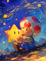 New DIY Mario Bros. Diamond Painting Kit Video Games Poster Diamond Embroidery Color Painting Hand Mosaic Art Home Decor