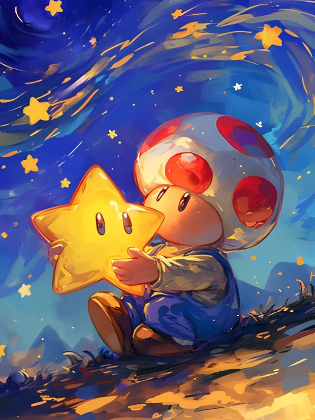 New DIY Mario Bros. Diamond Painting Kit Video Games Poster Diamond Embroidery Color Painting Hand Mosaic Art Home Decor