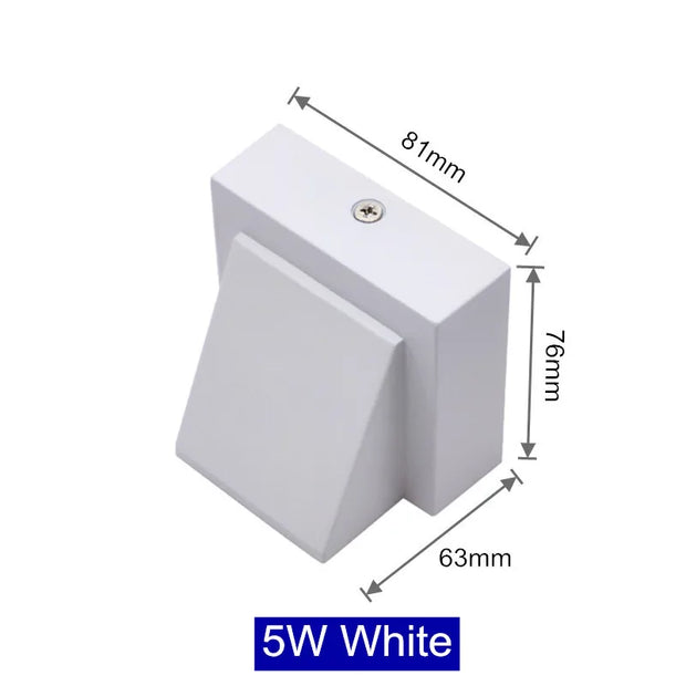 5W 10W Modern simple creative outdoor waterproof wall lamp LED courtyard lamps gate lamp terrace balcony garden wall light