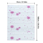 70cmx1m/2m/3m/5m/10m Wallpaper Brick 3D Wall Sticker Foam Self Adhesive DIY Living Room Decor Waterproof Paper