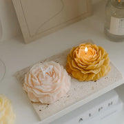 Teacher's Day Gift Candle Peony Flower Shaped Jewelry Birthday Floral Fragrance Candle Gift