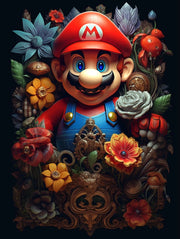 Japanese Anime 5d Diamond Painting Kit M-Marios Bowser Embroidery Jewelry Handmade DIY Mosaic Home Decoration Children's Gift