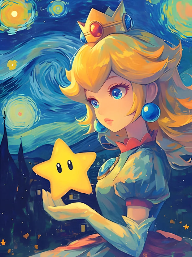 New DIY Mario Bros. Diamond Painting Kit Video Games Poster Diamond Embroidery Color Painting Hand Mosaic Art Home Decor