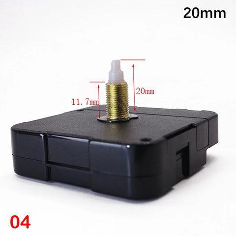 Long Shaft Length Wall Clock Movement Silent Diy Quartz Clocks Mechanism 31mm Wall Watch Machinery Repair Parts Kit Clockwork