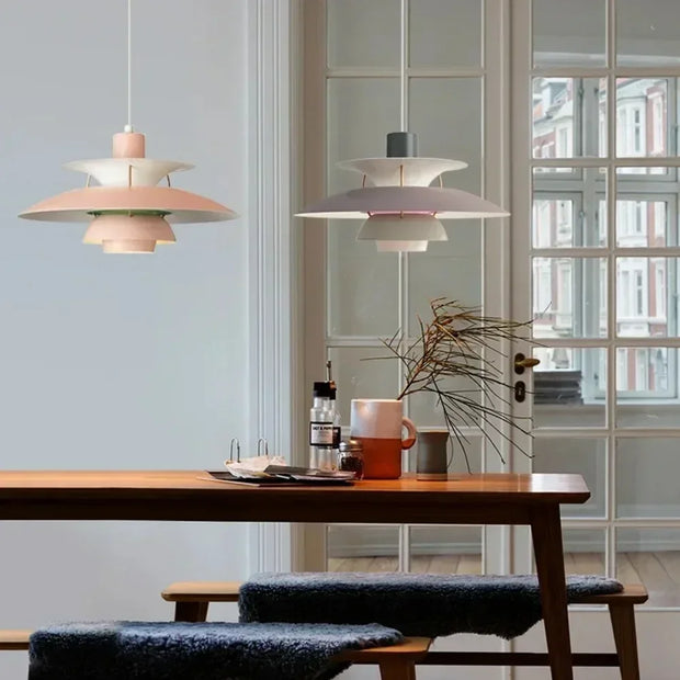 Nordic Modern E27 Hanging Light Designer Pendant Lamps Dining Room Living Chandelier Decor Colorful Pendant Lights