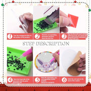 6/8/9/12pcs DIY Pokémon Diamond Painting Cousters Cute Cartoon Rhinestones Art Mosaic Cup Pad Table Placemat Home Decor Gift