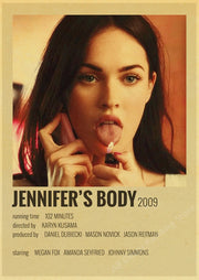 Classic Film Posters Retro Prints Hot Movie Call Me By Your Name /Jennifer's Body Vintage Home Room Cafe Art Wall Decor Painting