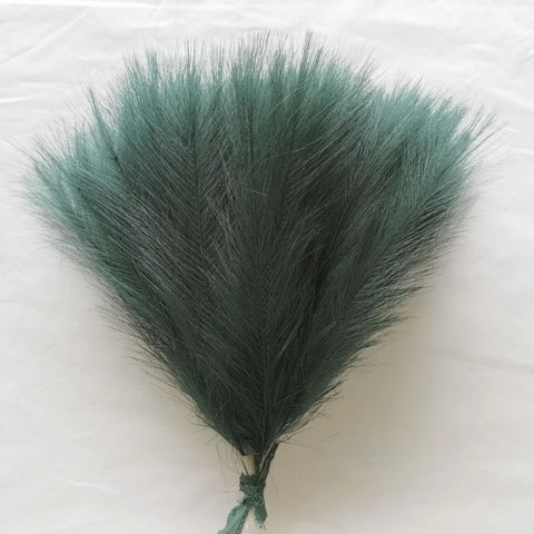 10/20Pcs Artificial Pampas Grass Bouquet for Home Bedroom Room Wedding Party Decoration Fake Plant Simulation Dried Flower Reed