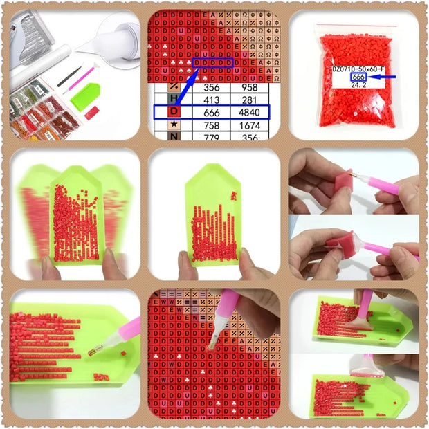 2024 New Japanese Anime Diamond Painting Kit M-Marios Bowser Embroidery Jewelry Handmade Mosaic Home Decoration Children's Gift