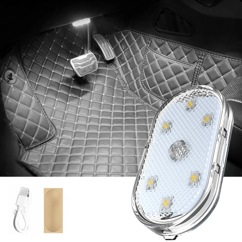 Car lighting multi-function reading lamp led atmosphere lamp car touch sensing usb charging car roof emergency lamp
