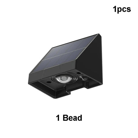 Solar Wall Light Outdoor Porch Lights Illumination Waterproof LED Lamp Bulb Automatic Lighting at Night for Garden Yard Balcony