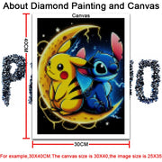 Disney Diamond Painting kits lilo and stitch Pokemon Pikachu Minions Home Decor Full Square&Round mosaic embroidery Cross stitch