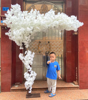 Artificial Cherry Blossom Tree, Outdoor Garden, Road Leading, Christmas Wishing Tree, Fake Plant, Wedding Mall, Home Decoration