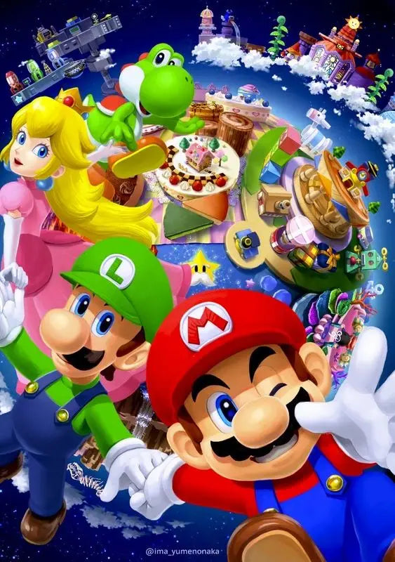 Japanese Anime 5d Diamond Painting Kit M-Marios Bowser Embroidery Jewelry Handmade DIY Mosaic Home Decoration Children's Gift