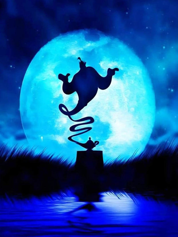 Disney Diamond Painting Mickey Minnie Embroidery Cross Stitch Kits Mosaic Shadow MoonWall Decor DIY Gift Full Round 30x40cm