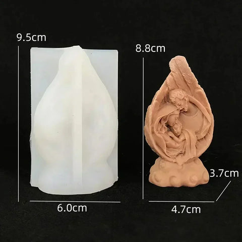New 3D Tulip flower relief egg candle silicone mold rattan rose peony flowers candle mould Easter relief eggs resin gypsum molds