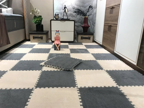 Children's Room Activity Mat Baby Household Non-slip Crawling Mat EVA Foam Puzzle Carpet Bedroom Living Room Decoration