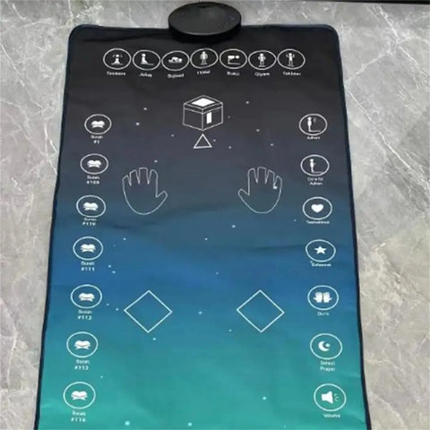 Muslim Adult Electronic Mat, Adult Ramadan Mat, 1 Piece alfombra habitación alfombra carpet 러그 카페트 decoración hogar ramadan 2025