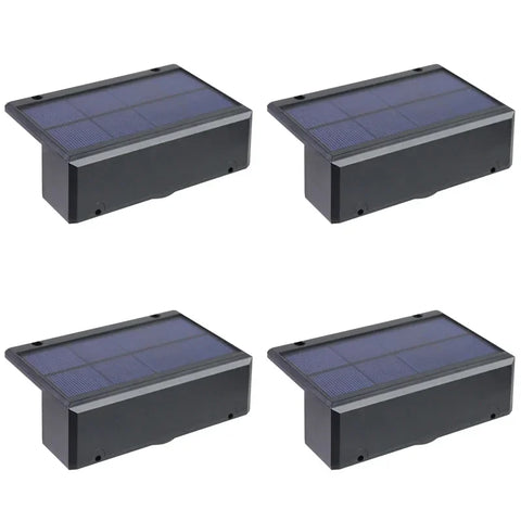 LED Solar Garden Lights Strong Bright Outdoor Sunlight Led Lights IP65 Waterproof Wall Lamp for Courtyard Yard Balcony Fence