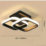 LDE Ceiling Lamp Living Room Bedroom Study Room Corridor Porch Smart Home Decoration Top Lamp Modern Simple Creative Night Light