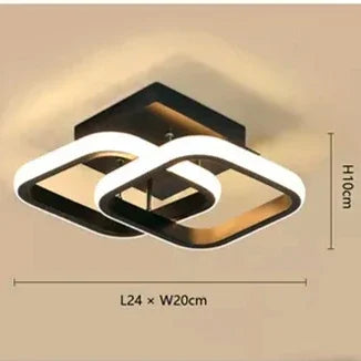 LDE Ceiling Lamp Living Room Bedroom Study Room Corridor Porch Smart Home Decoration Top Lamp Modern Simple Creative Night Light