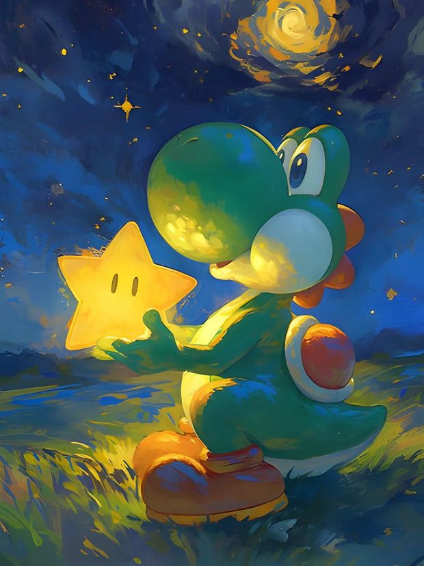 New DIY Mario Bros. Diamond Painting Kit Video Games Poster Diamond Embroidery Color Painting Hand Mosaic Art Home Decor