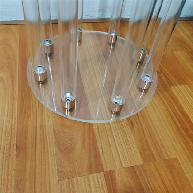 Wedding Decoration Centerpiece Candelabra Clear Candle Holder Acrylic Candlesticks for Weddings DIY Event Party2/5/6/10pcs