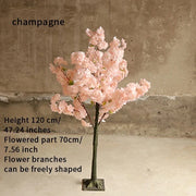 Christmas Artificial Cherry Blossom Tree Plant Artificial Flower Tree Hotel Christmas Wedding Decoration Home Living Room P