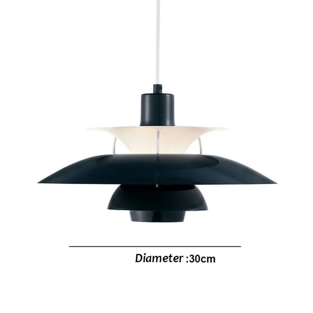 Nordic Danish Designer LED Pendant Light for Dining Room Table Hanging Lamp Suspension Chandelier E27 Luminaire Lights Fixtures