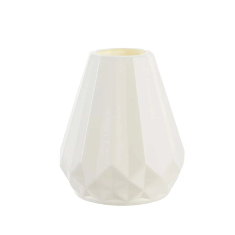 Plastic Vase Home for Decoration White Imitation Ceramic Flower Pot Plants Basket Nordic Wedding Decorative Dining Table Bedroom