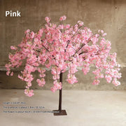 Christmas Artificial Cherry Blossom Tree Plant Artificial Flower Tree Hotel Christmas Wedding Decoration Home Living Room P