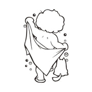 bathroom Wall Decals Sticker Toilet Rules Soak Relax boy Enjoy Bathroom Stickers Vinyl Wall Art Decor for Home Restroom (Black)