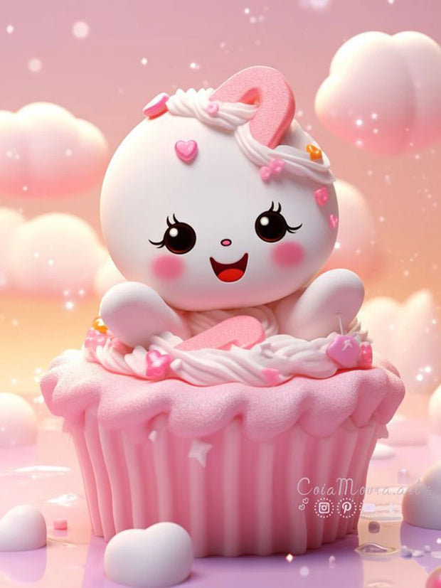 5D DIY Diamond Painting Birthday Cake coffee Love Gift home decoration Full Square&Round Diamond mosaic embroidery Cross stitch