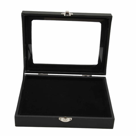 Pin Display Case Frame Brooch Medal Badge Storage Box Desktop Tray Organizer Jewelry Display Container Gifts Box Collection