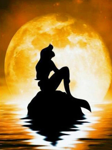 Disney Diamond Painting Mickey Minnie Embroidery Cross Stitch Kits Mosaic Shadow MoonWall Decor DIY Gift Full Round 30x40cm