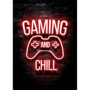 Neon Gaming Gamer Wall Art Posters Prints Gamer Canvas Painting Canvas Picture for Kids Boys Room Decorative Playroom Cuadros